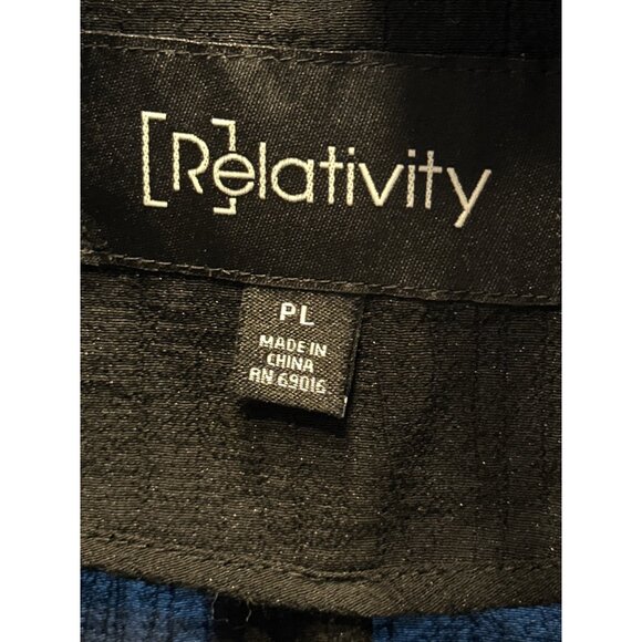 Relativity Womens Jet Black Sheer Long Sleeve Tie Waist Jacket PL - Picture 2 of 6